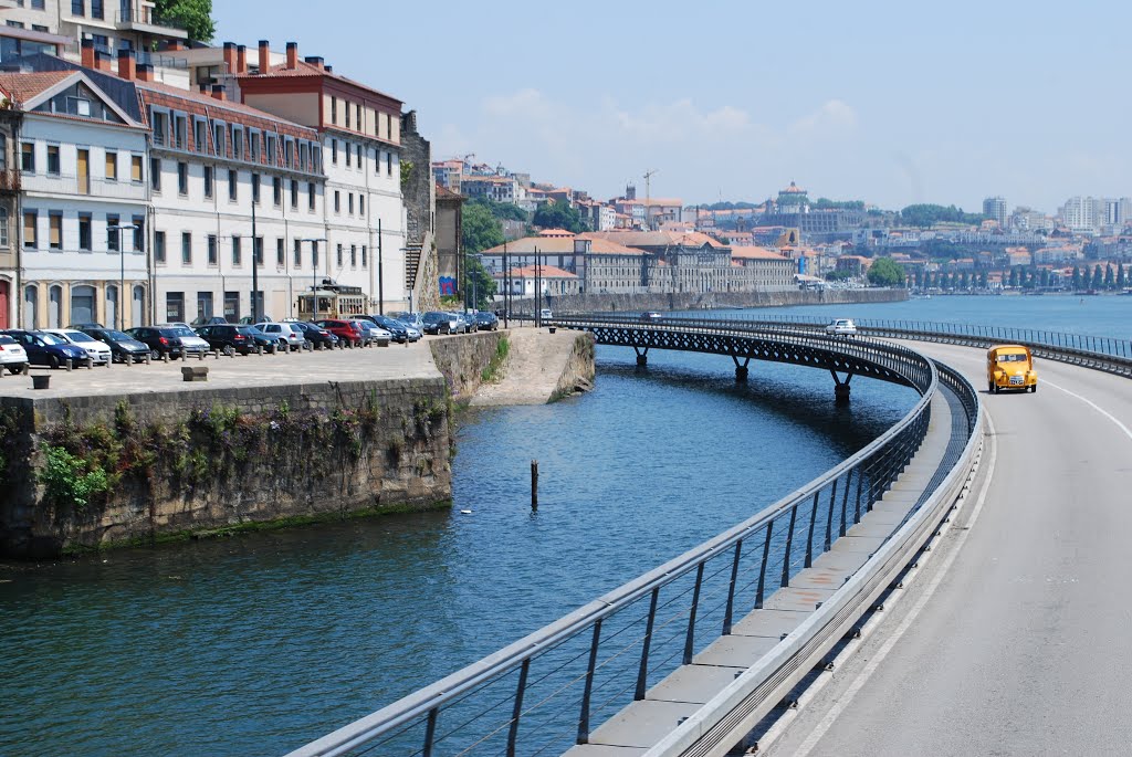 Viaduto do Cais das Pedras cidade do Porto