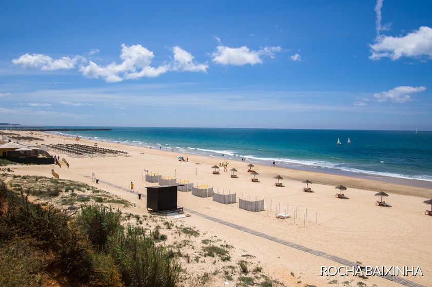 Praia Rocha Baixinha Leste Albufeira Algarve