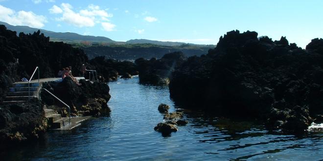 Praia dos Biscoitos ilha Terceira Aores