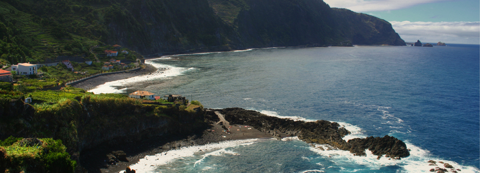 Praia da Laje ilha da Madeira