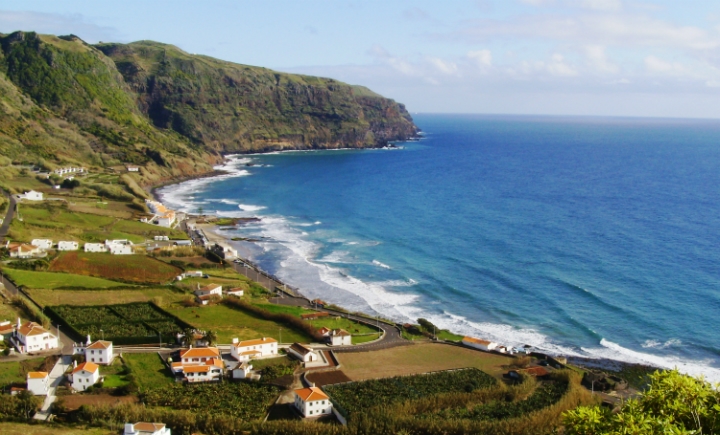 Praia dos Anjos fica situada na Vila do Porto na ilha de Santa Maria Aores