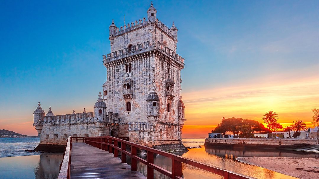 Torre de Bel�m monumento de visita obrigat�ria da cidade de Lisboa