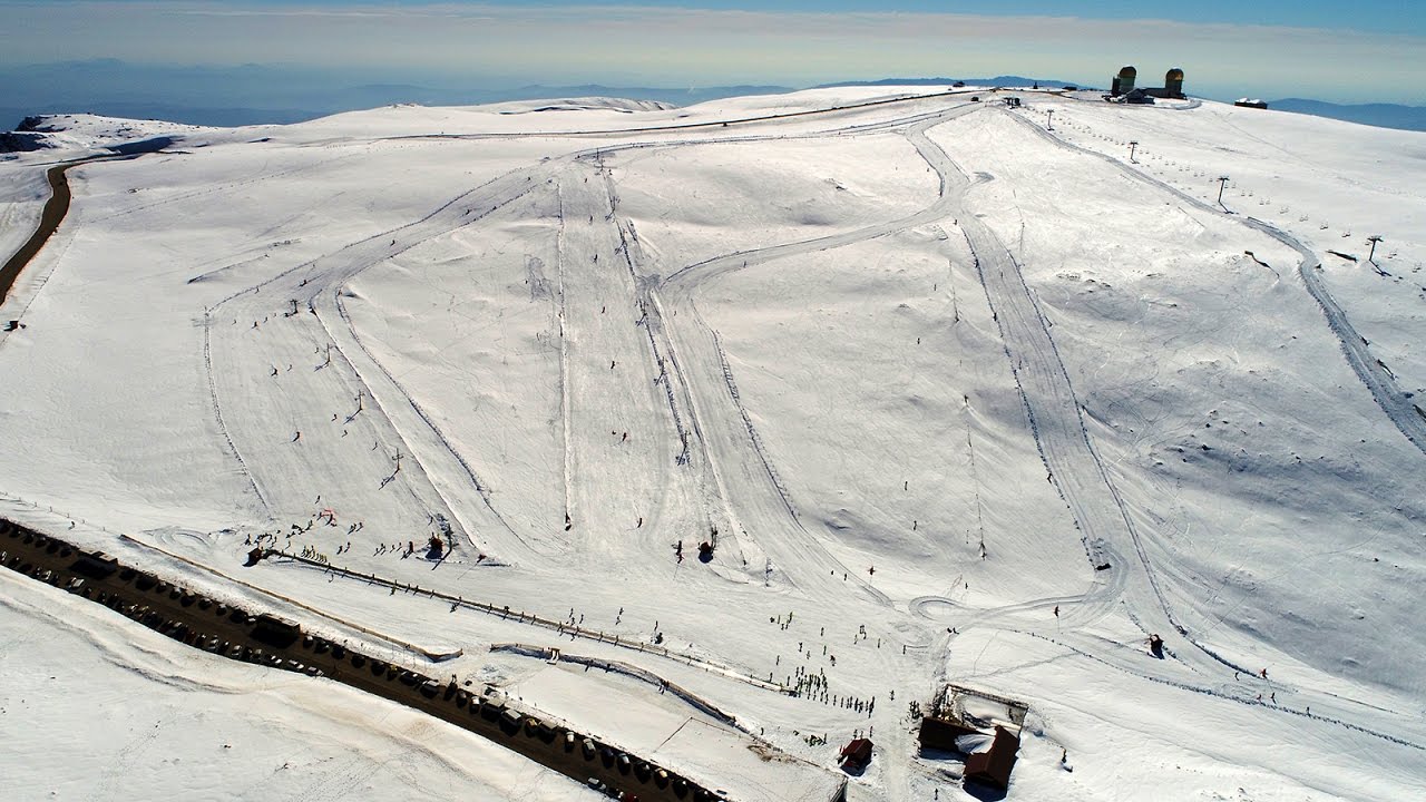 Portugal tem um est�ncia de Ski fica na Serra da Estrela