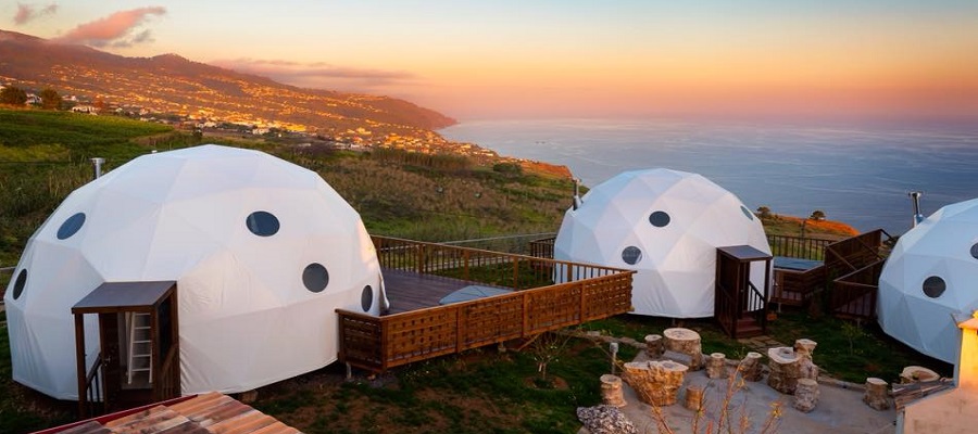 Este é o camping mais luxuoso de Portugal fica na Ilha da Madeira