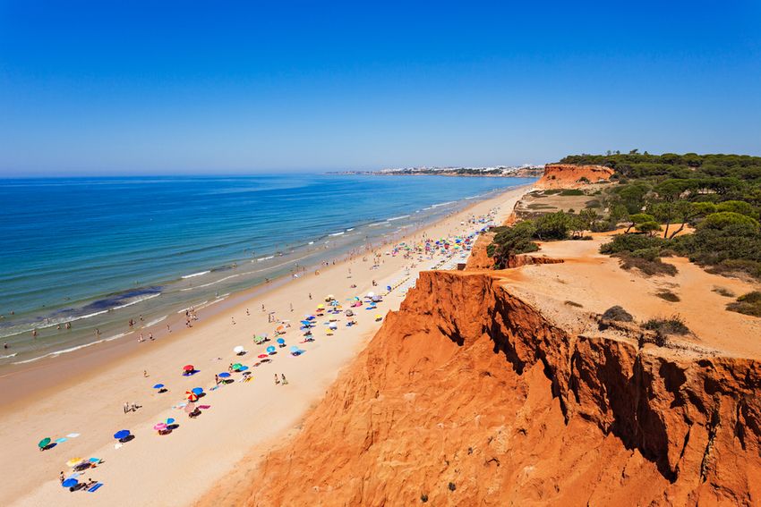 Praia do Vale do Lobo Algarve