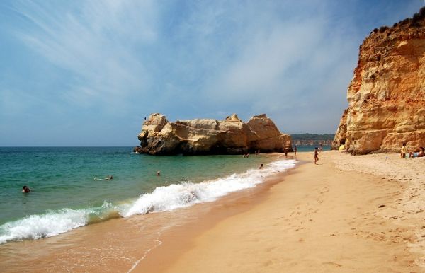 Maravilha do Algarve a praia da Rocha