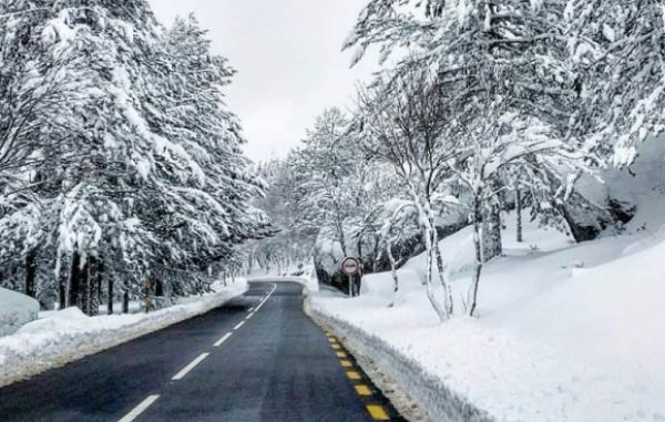 Norte de Portugal acordou cheio de neve nos primeiros dias de 2022 e as fotos são incríveis