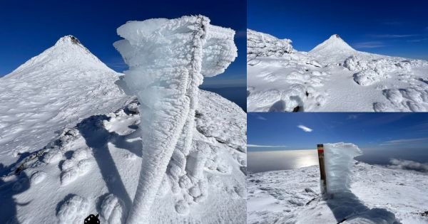 A montanha mais alta de Portugal acordou coberta de neve